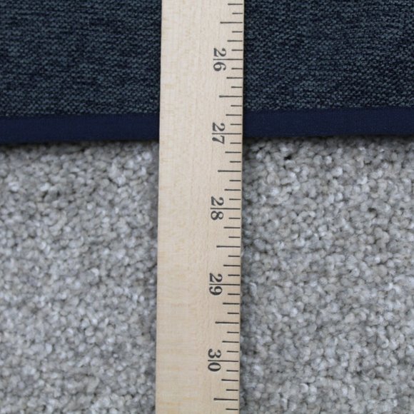 Eddie Bauer Fleece Sweatshirt NWT Mens XS Heather Navy Blue L/S Pullover Sweater - Picture 12 of 12